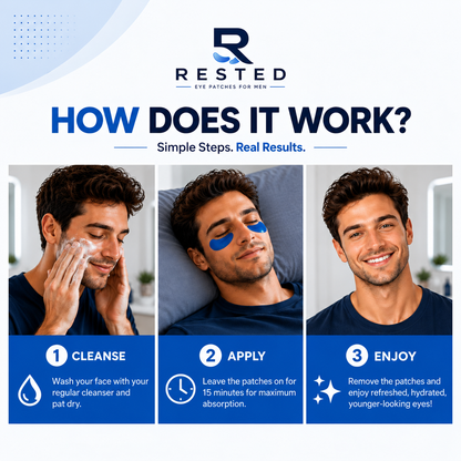 RESTED ™ Eye Patches for Men