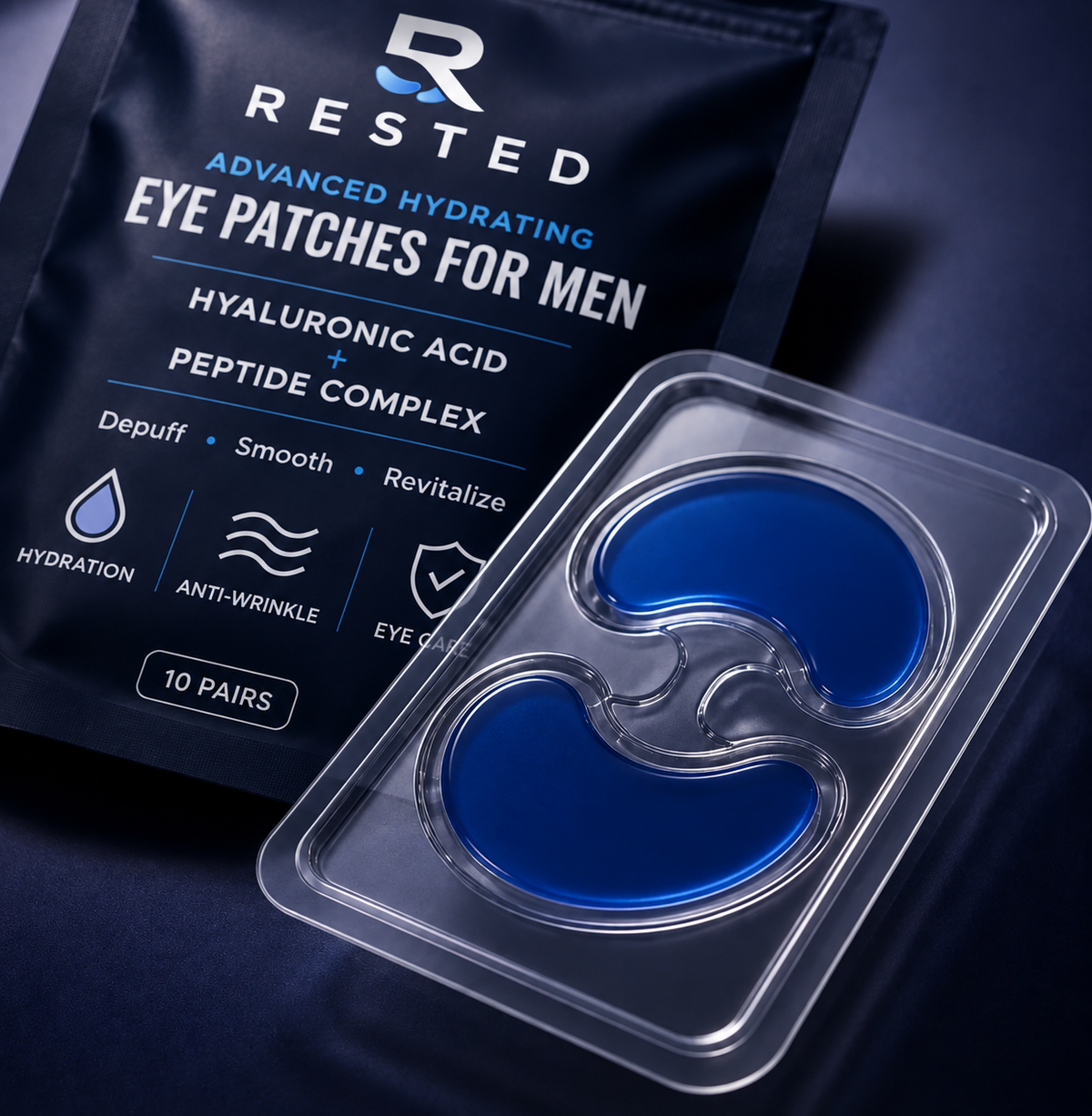 RESTED ™ Eye Patches for Men
