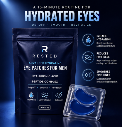 RESTED ™ Eye Patches for Men